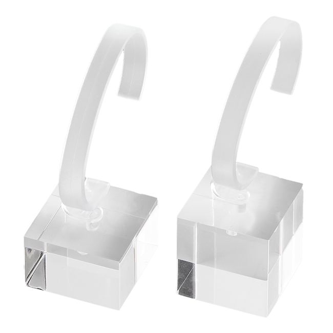 Uhren-Display Damen viereckig 40 mm, Höhe 25 mm